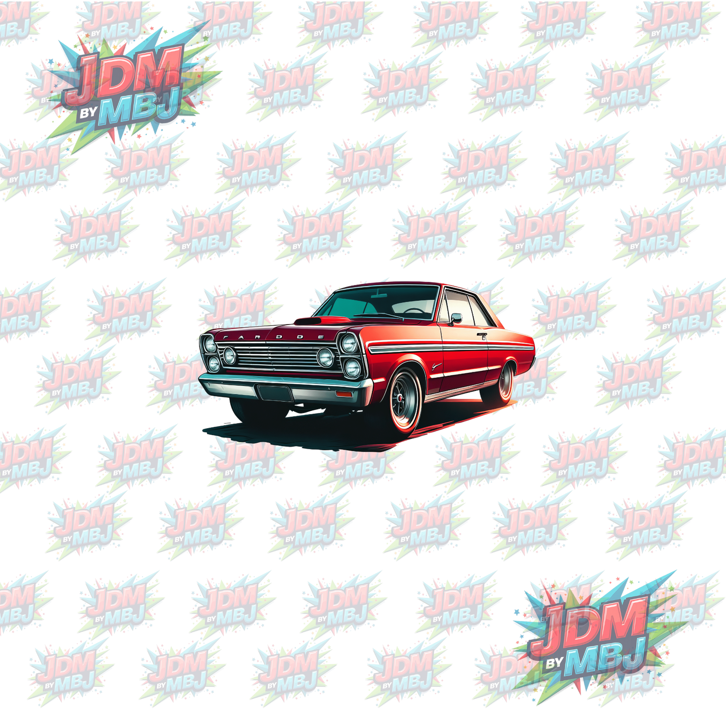 Iron On - Classic Vintage Cars DTF 20cm
