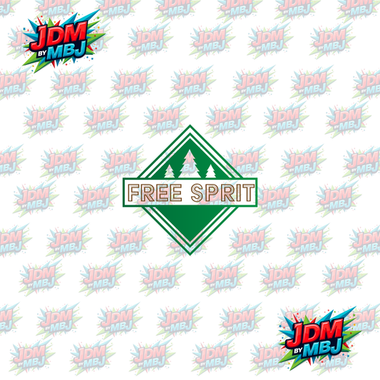 Iron On - Free Sprit DTF 20cm