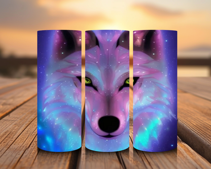 Inspirado en impresiones de sublimación de lobos