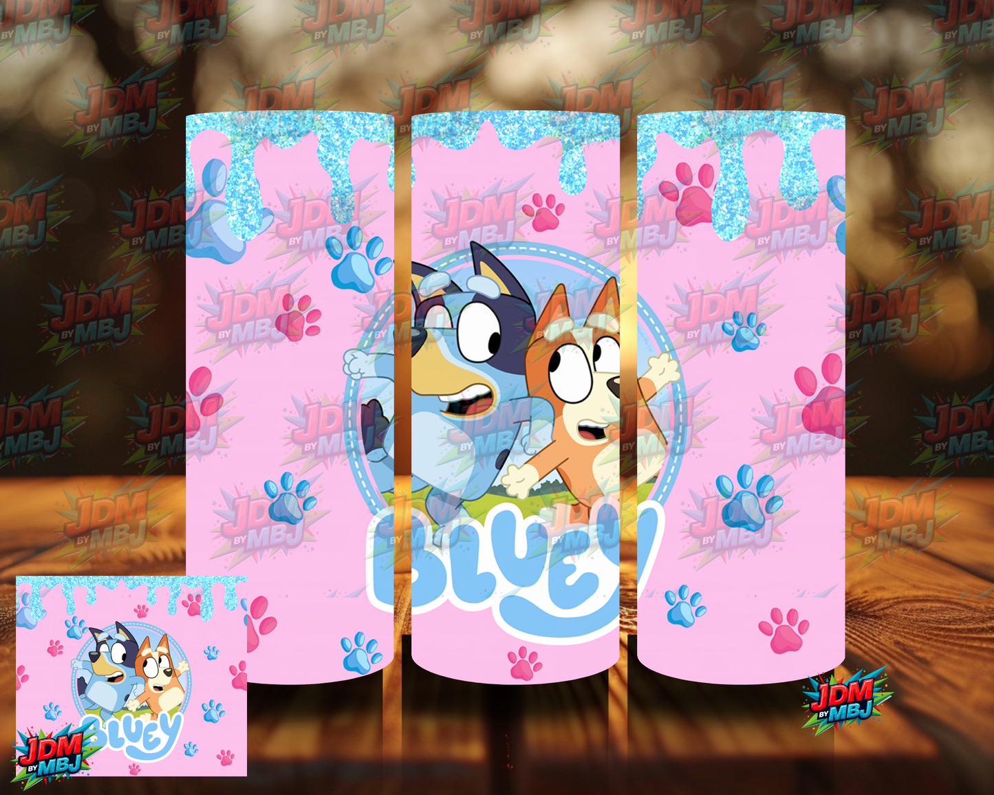 Inspired by Bluey Sublimation Prints