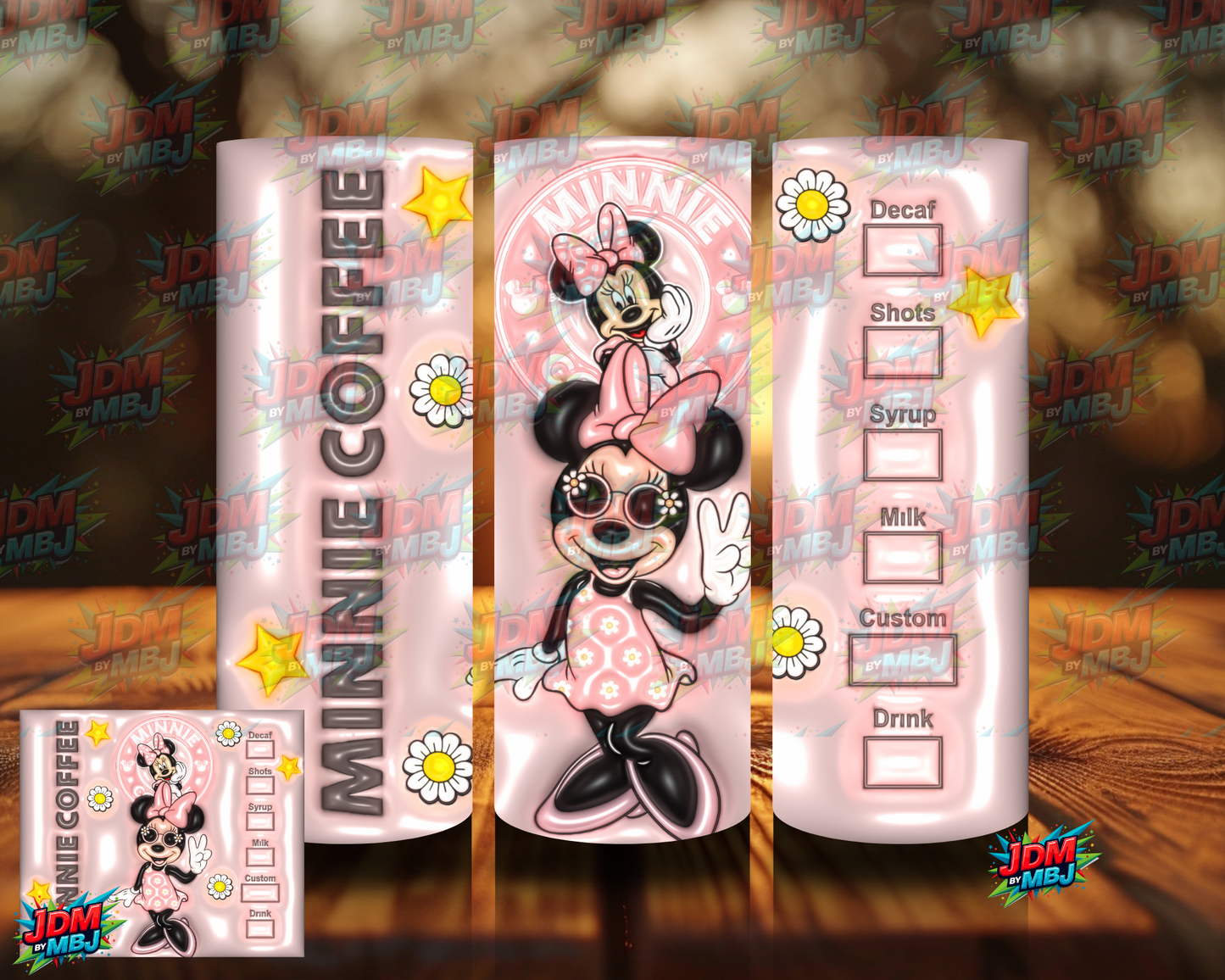 Bubble Style "Coffee" Sublimation Prints