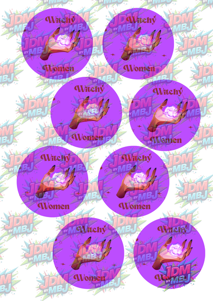 Impresiones de sublimación de posavasos para coche (8 por página)