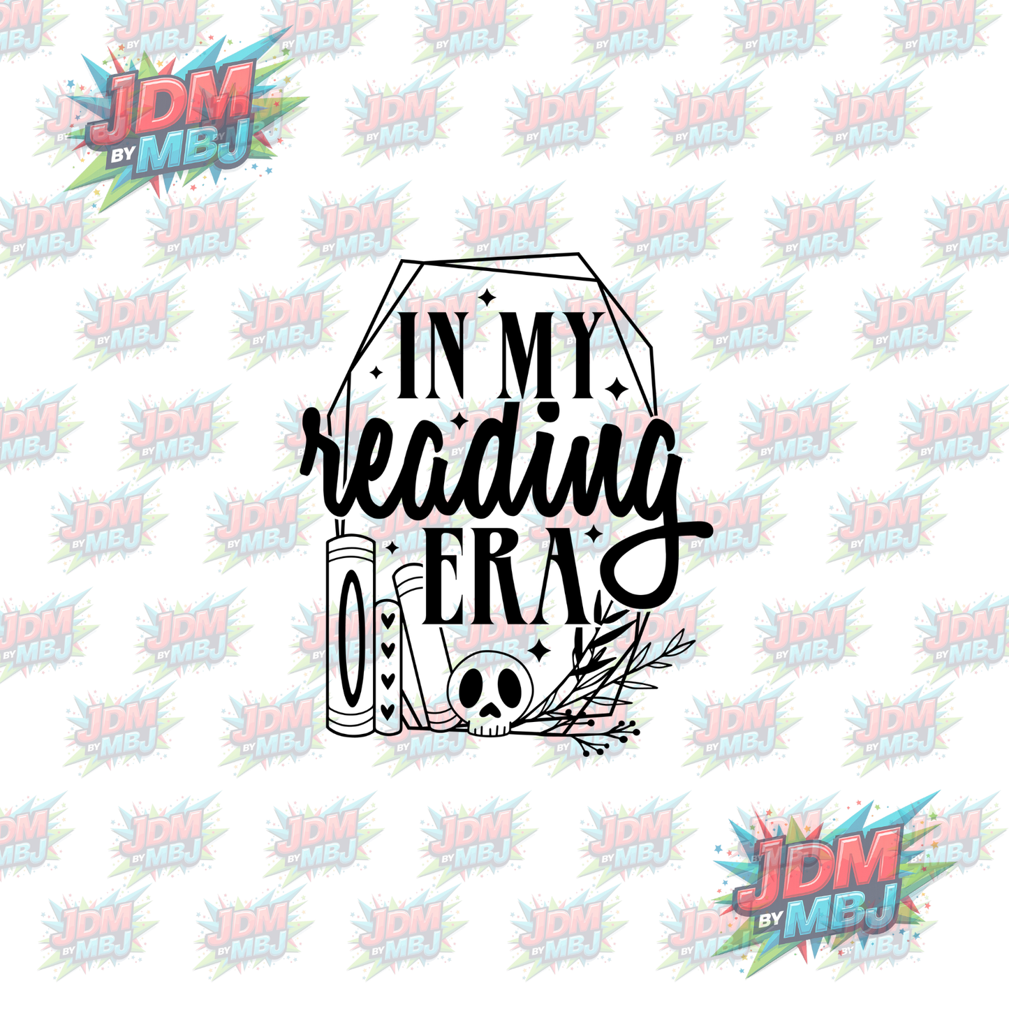 Iron On - In My Reading Era DTF 20cm