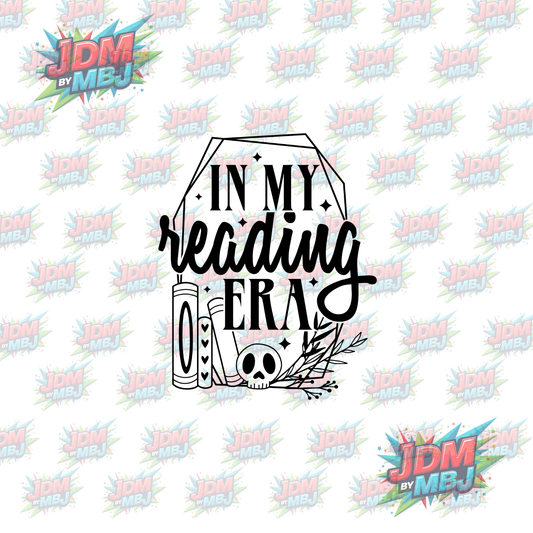 Iron On - In My Reading Era DTF 20cm