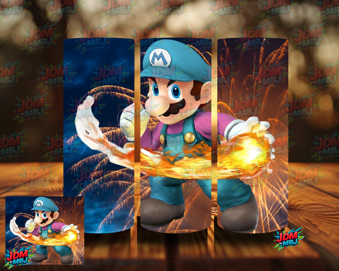 Inspired by Super Mario Sublimation Prints