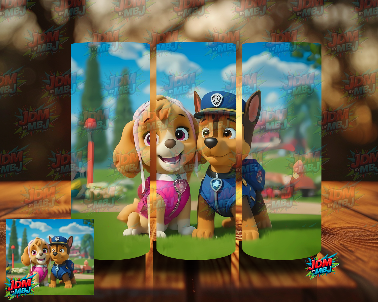 Inspired by Paw Patrol Sublimation Prints