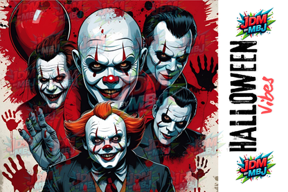 Inspirado en las impresiones de sublimación de Halloween