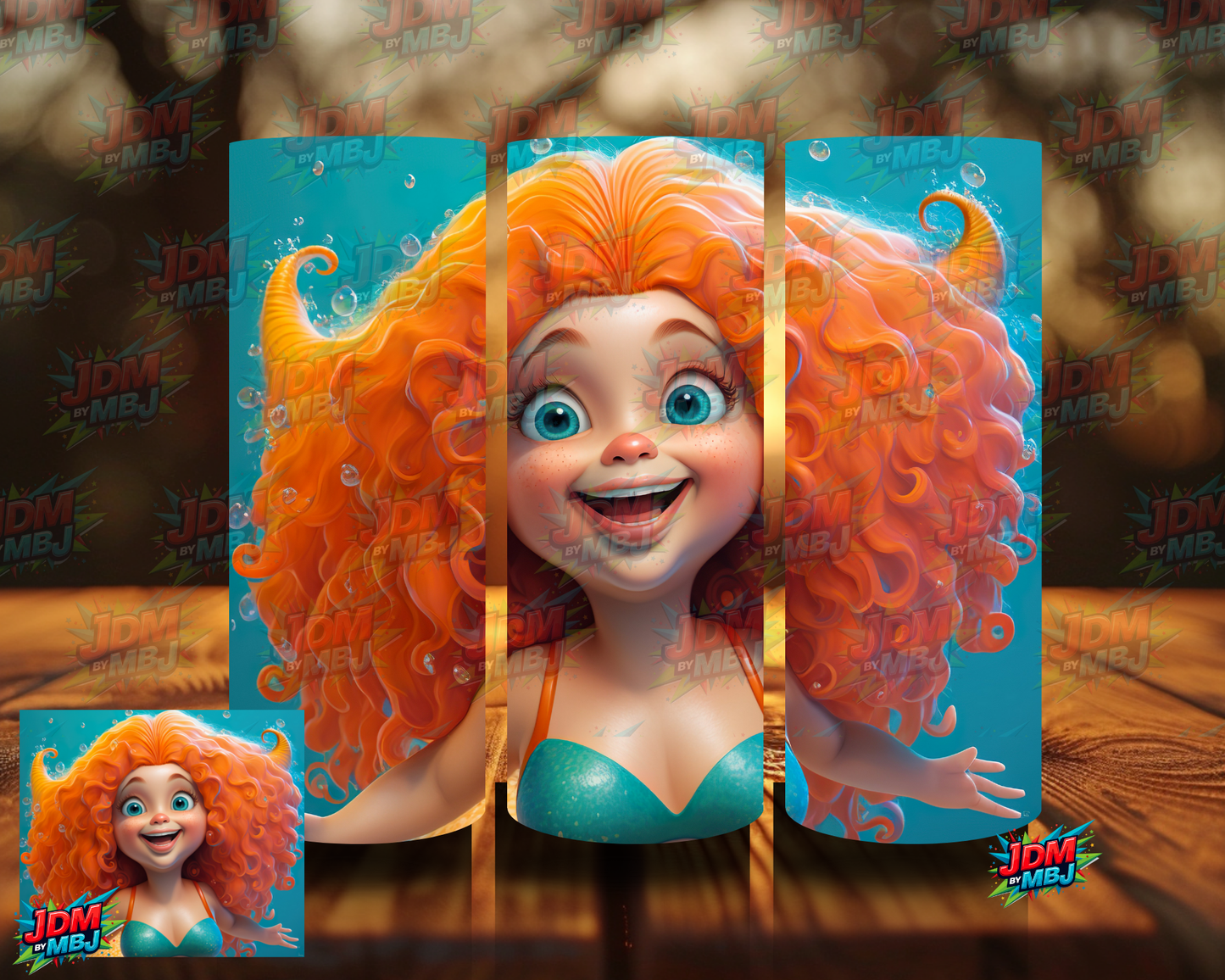 Inspired by The Little Mermaid Sublimation Prints