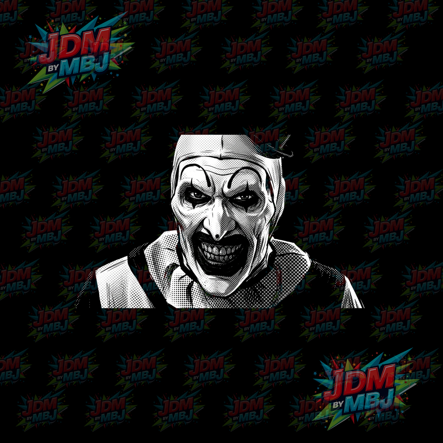 Iron On - Horror 'Halftone' DTF