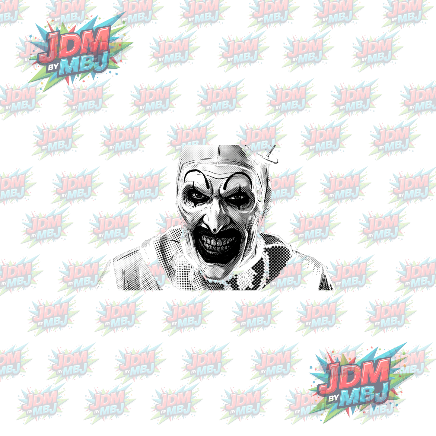 Iron On - Horror 'Halftone' DTF
