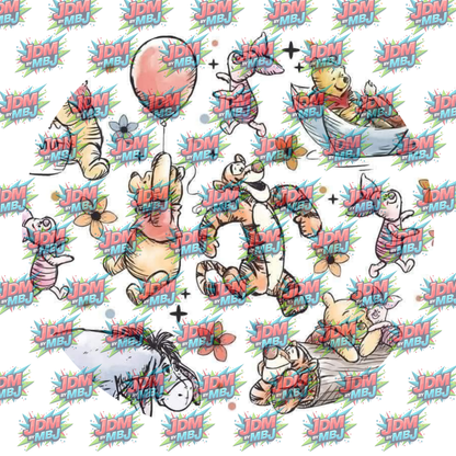 Car Coaster Sublimation Prints (8 to a page)