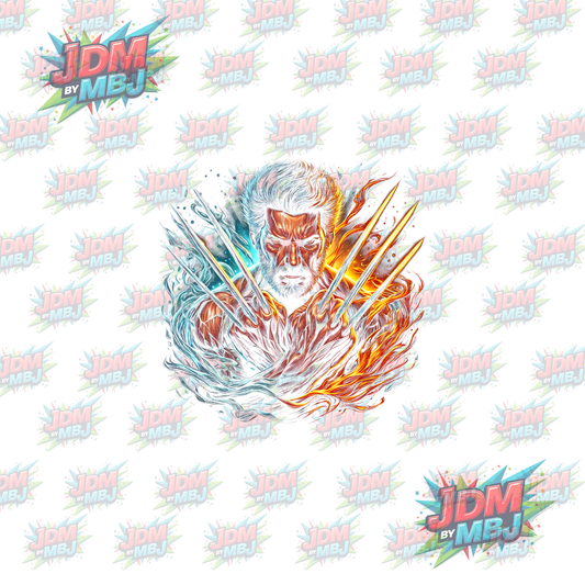Iron On - Superhero Halftone DTF