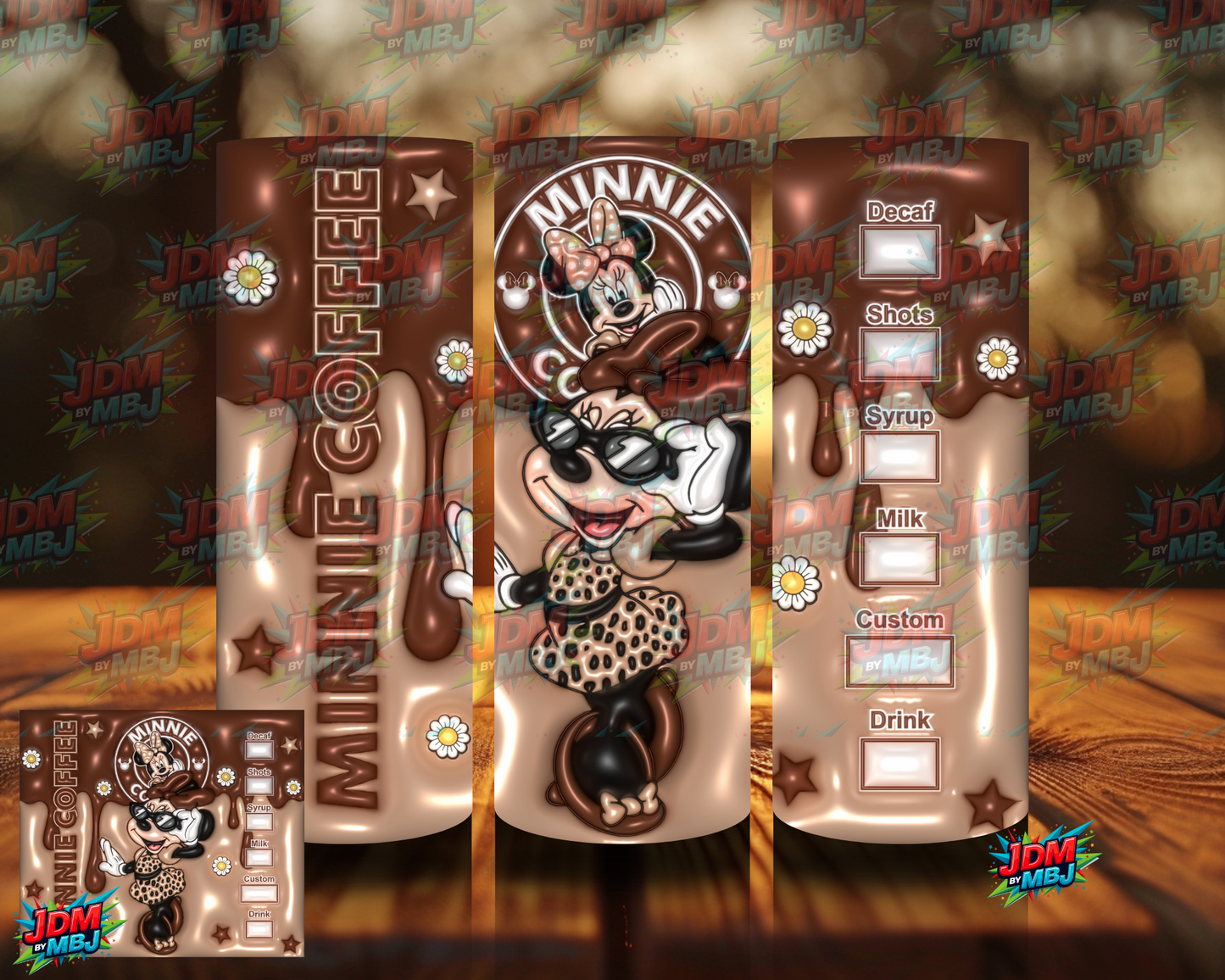 Bubble Style "Coffee" Sublimation Prints