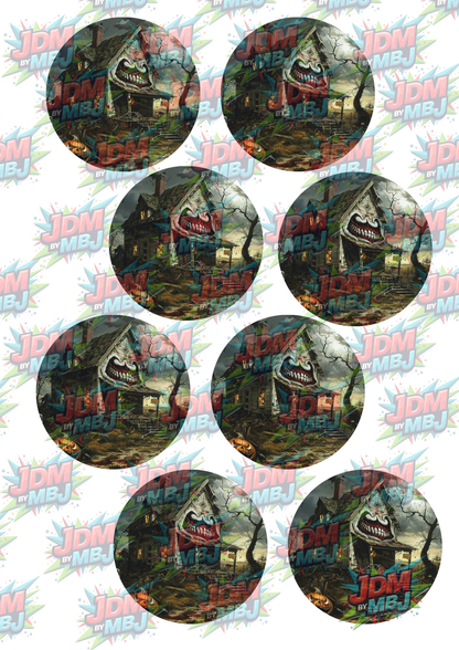 Impresiones de sublimación de posavasos para coche (8 por página)