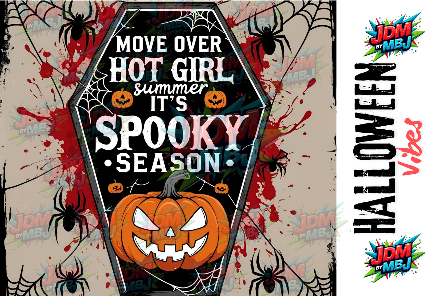 Inspirado en las impresiones de sublimación de Halloween