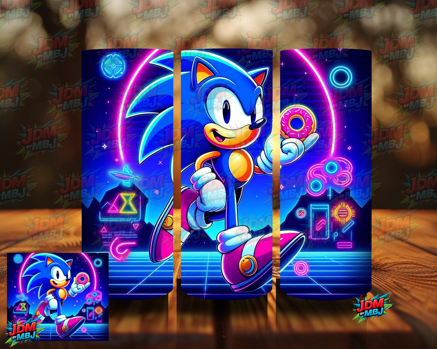 Inspired by Sonic The Hedgehog Sublimation Prints