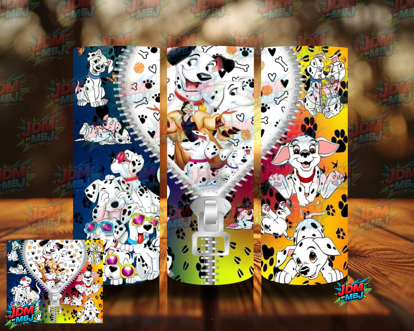 Zipper Style Sublimation Prints