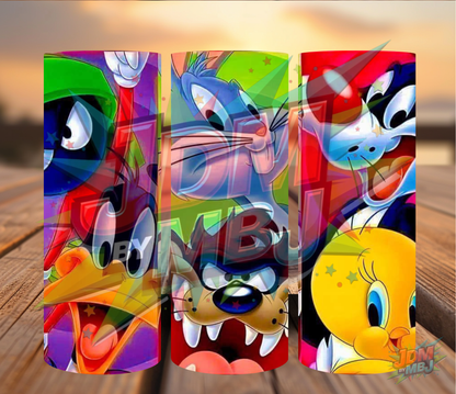 Inspirado en las impresiones de sublimación de Looney Tunes