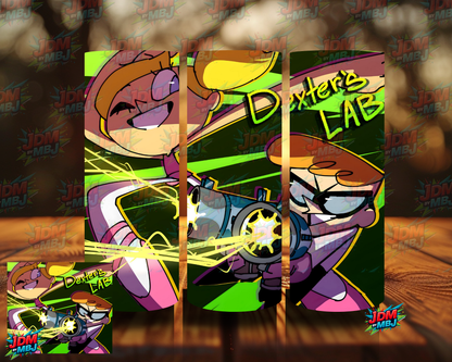 Inspired by Dexter's Laboratory Sublimation Prints