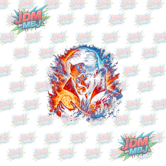 Iron On - Superhero Halftone DTF