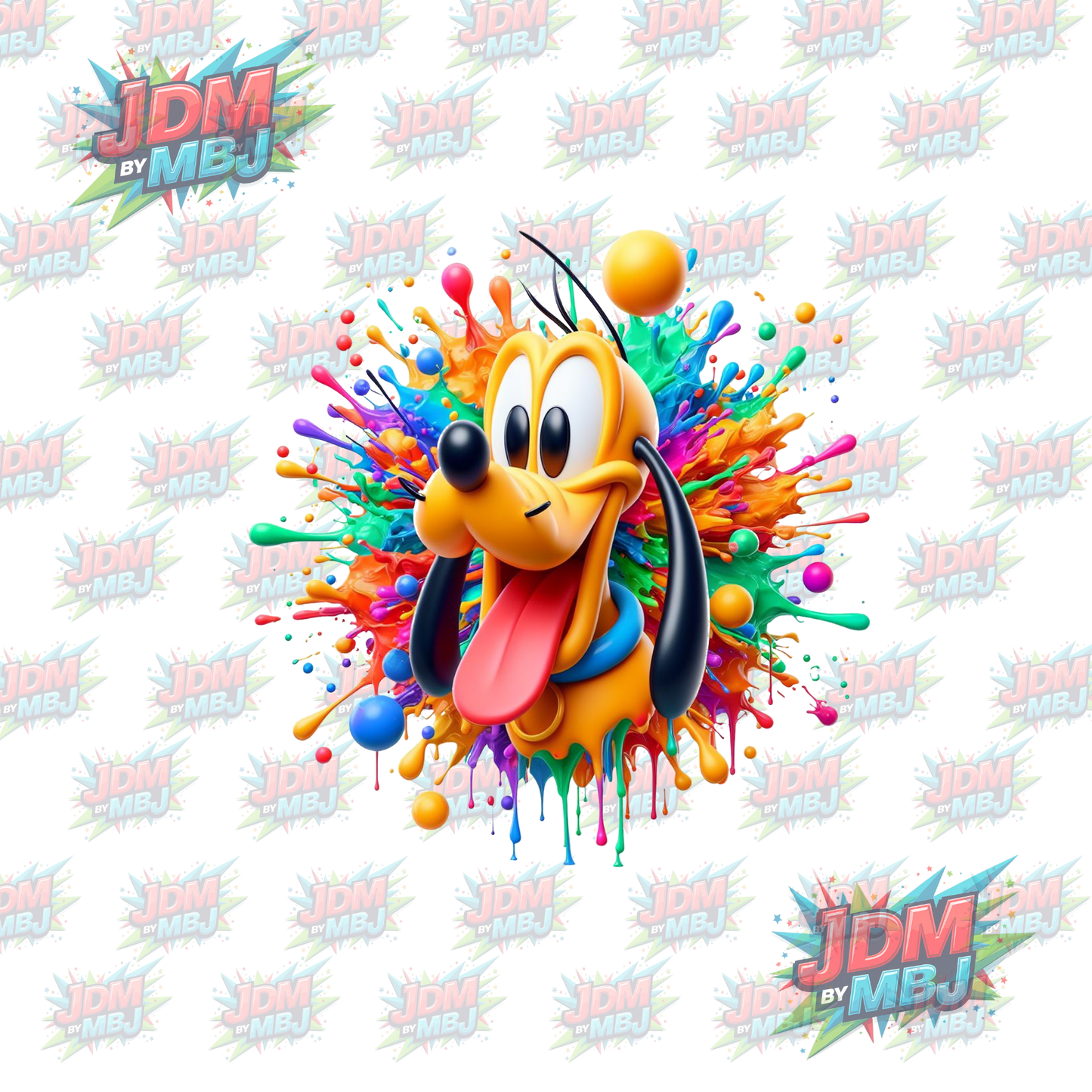 Iron On - Inspired Disney Colour Splash DTF 20cm