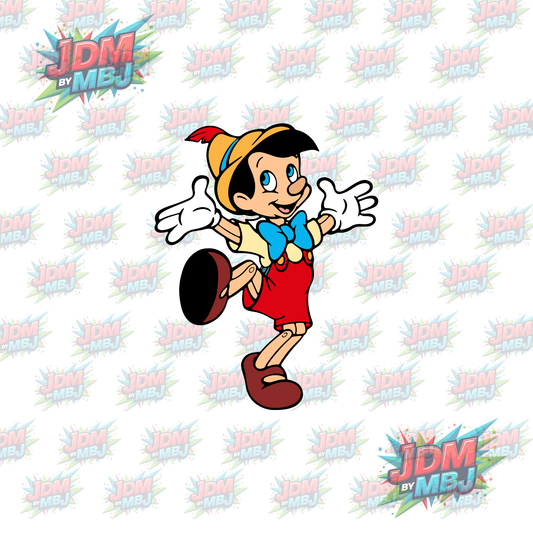Iron On - Pinocchio DTF