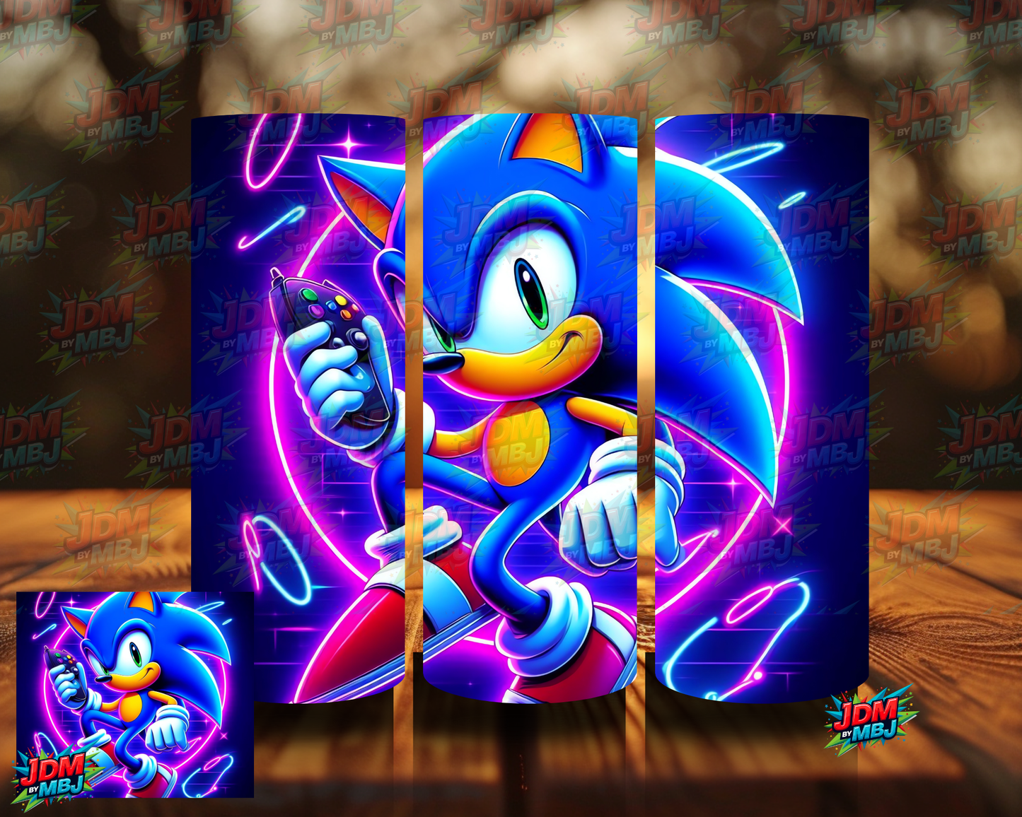 Inspired by Sonic The Hedgehog Sublimation Prints