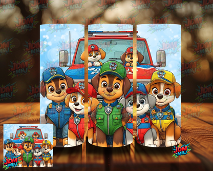 Inspired by Paw Patrol Sublimation Prints