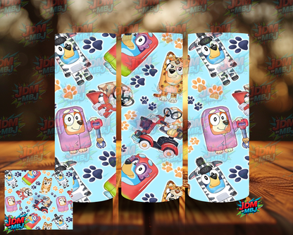 Inspired by Bluey Sublimation Prints