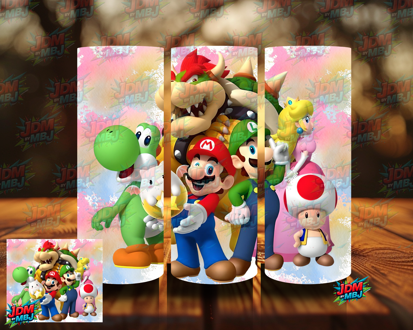 Inspired by Super Mario Sublimation Prints