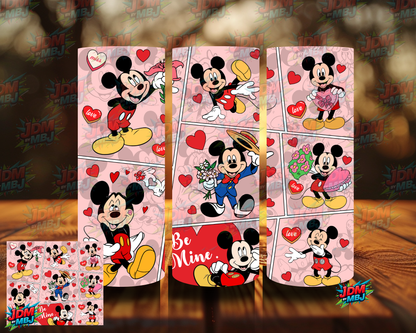 Inspired by Valentine Disney Sublimation Prints