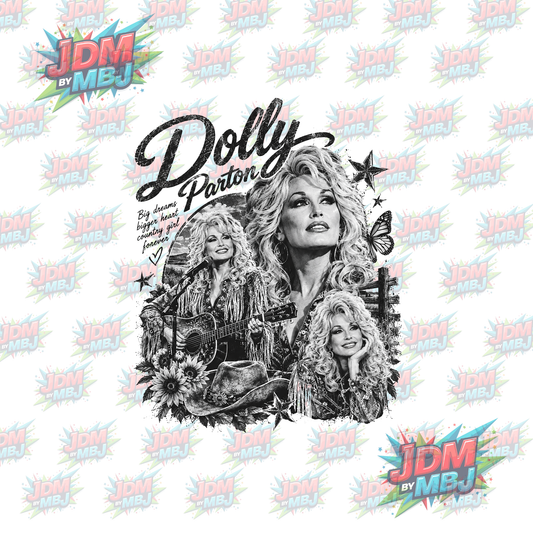 Iron On - Dolly Parton DTF