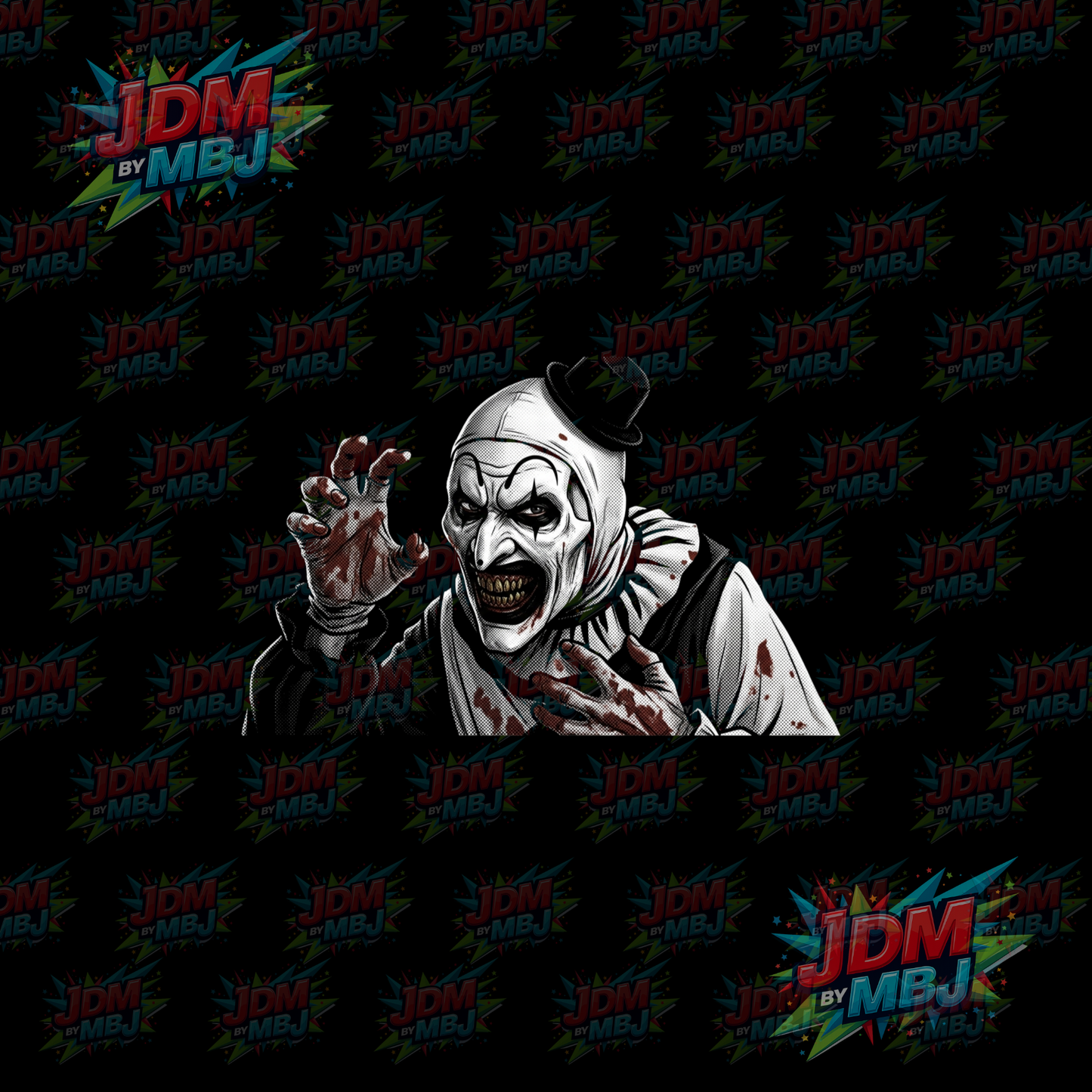 Iron On - Horror 'Halftone' DTF
