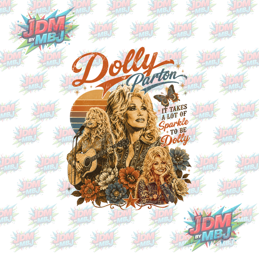Iron On - Dolly Parton DTF