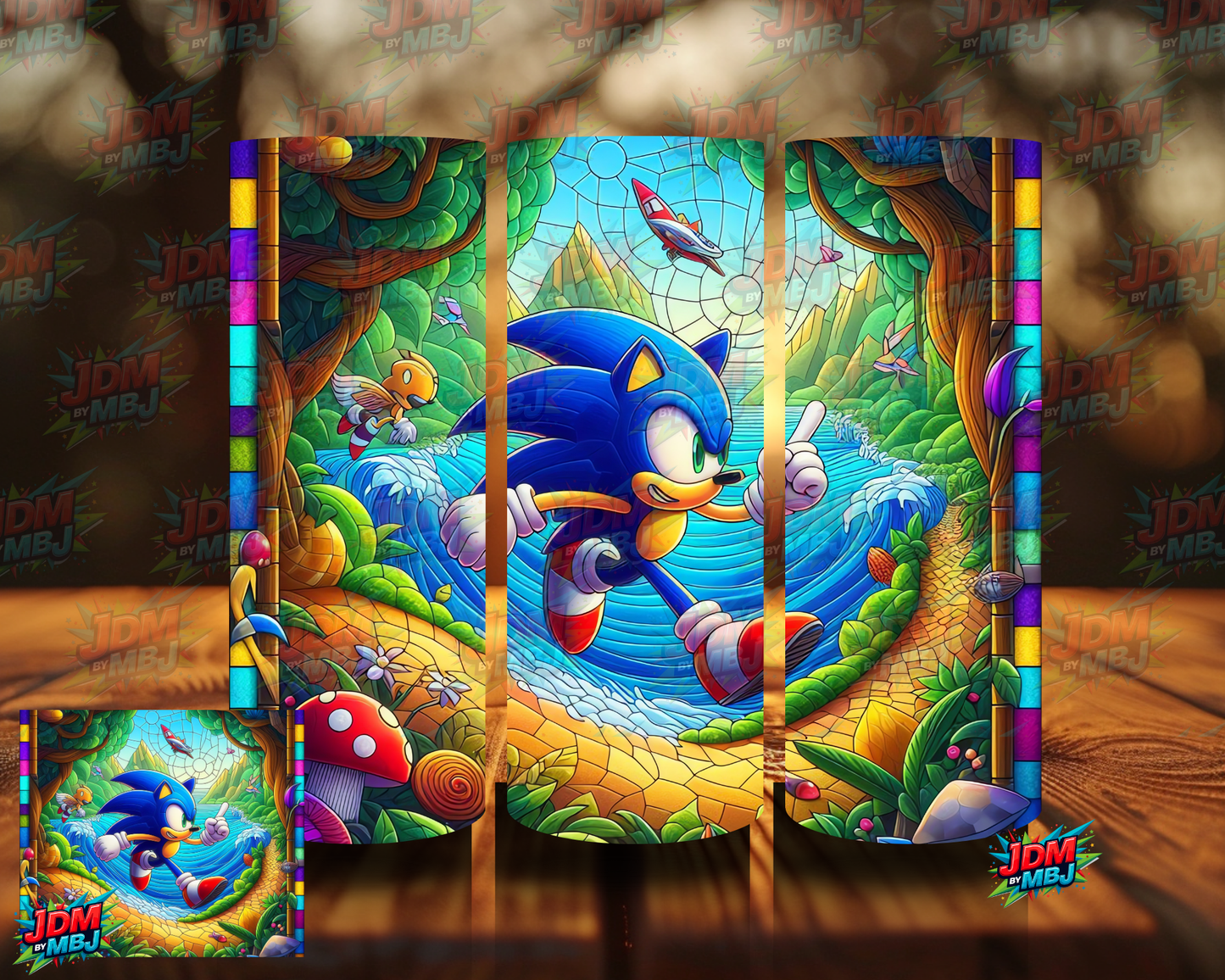 Inspired by Sonic The Hedgehog Sublimation Prints