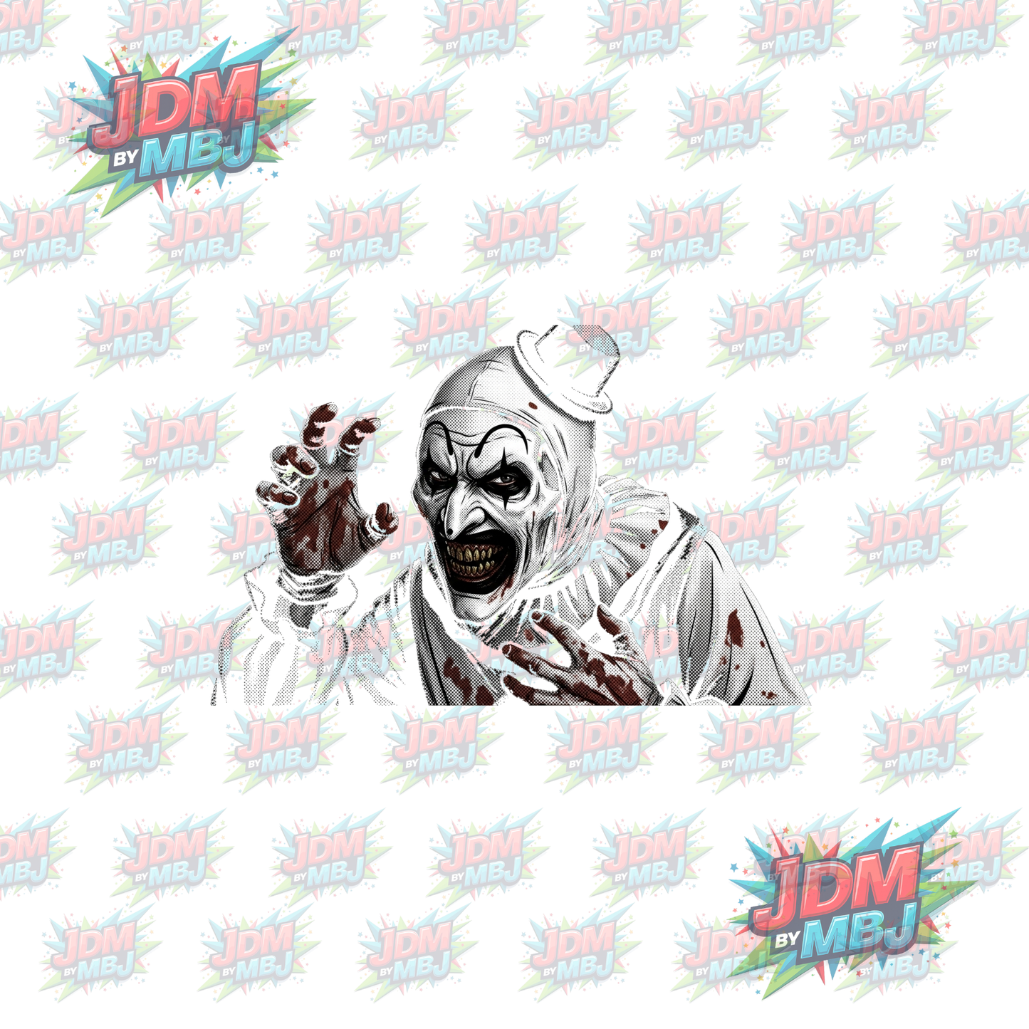 Iron On - Horror 'Halftone' DTF