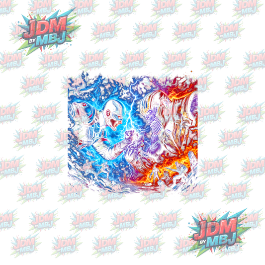 Iron On - Superhero Halftone DTF