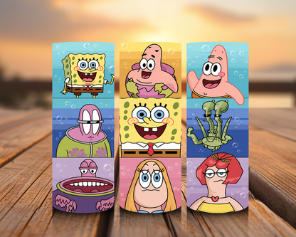 Inspired by Sponge Bob Square Pants Sublimation Prints