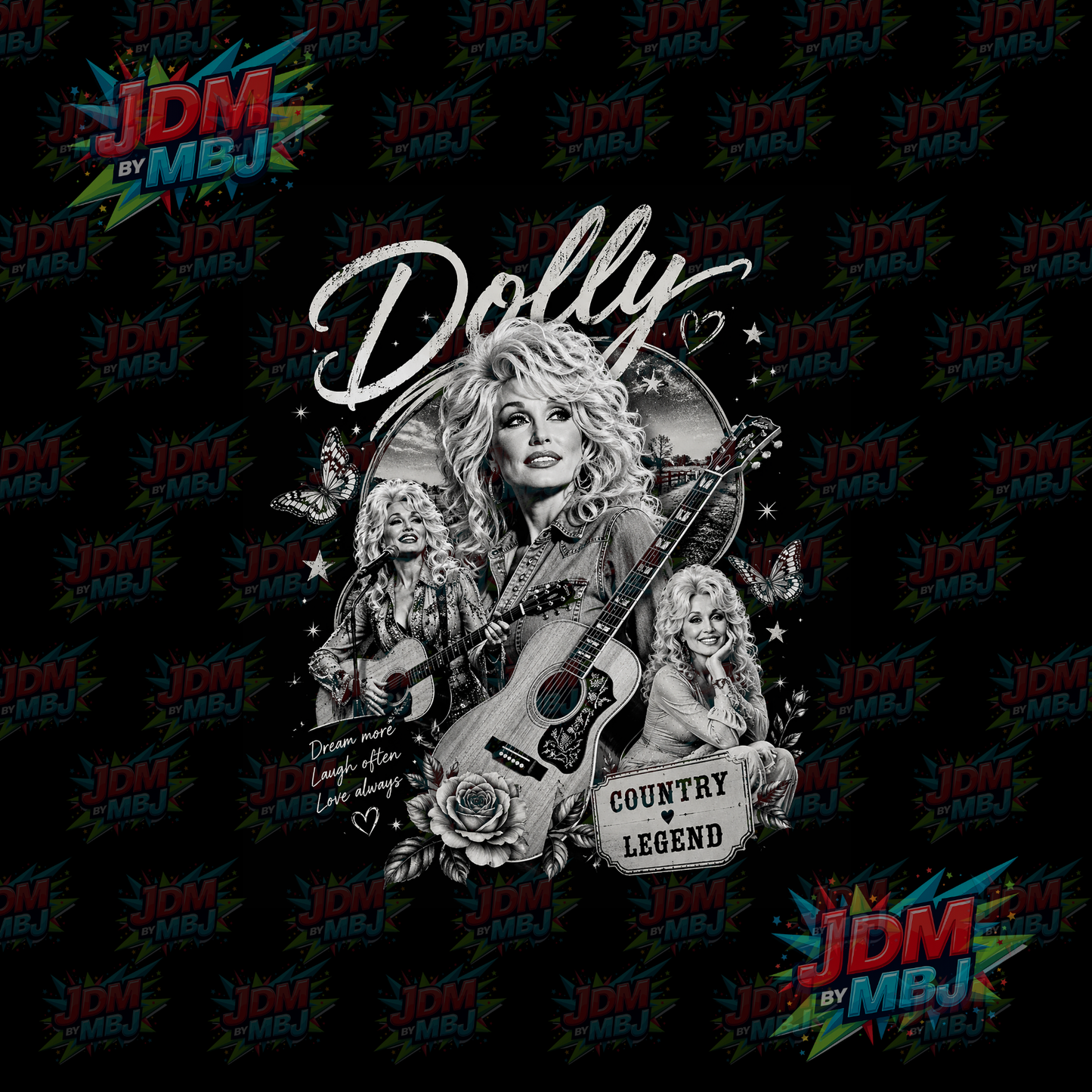 Iron On - Dolly Parton DTF