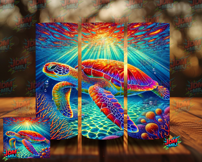 Inspired by Turtles Sublimation Prints