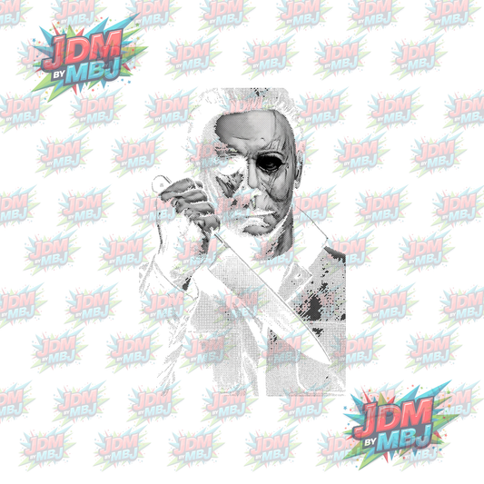 Iron On - Horror 'Halftone' DTF