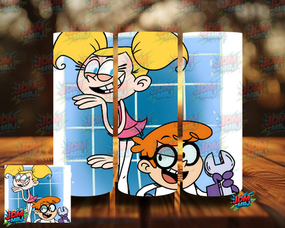 Inspired by Dexter's Laboratory Sublimation Prints
