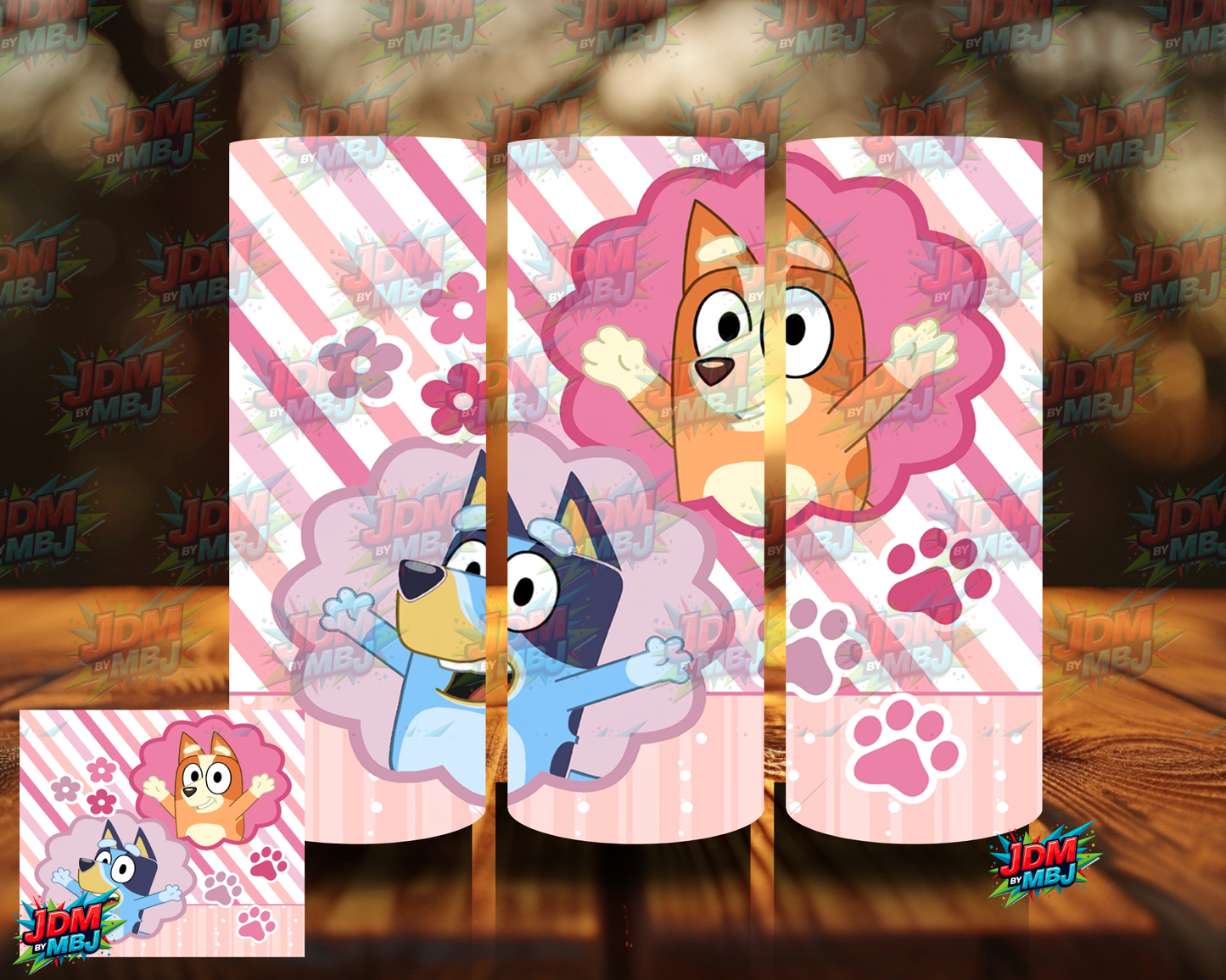 Inspired by Bluey Sublimation Prints