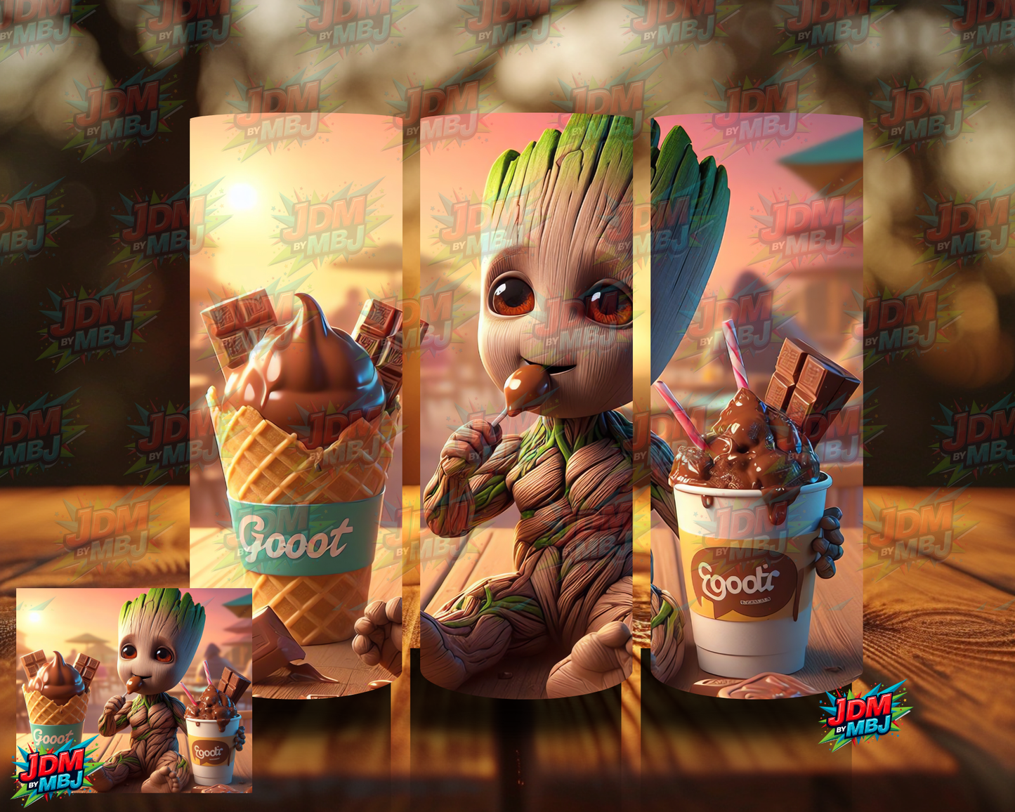 Inspired by Groot Volume 1 Sublimation Prints