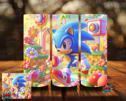 Inspired by Sonic The Hedgehog Sublimation Prints