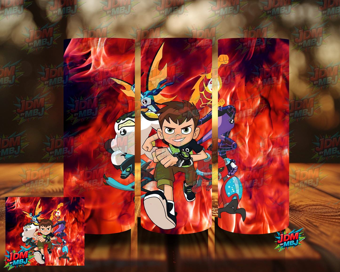 靈感來自《Ben 10》昇華印花