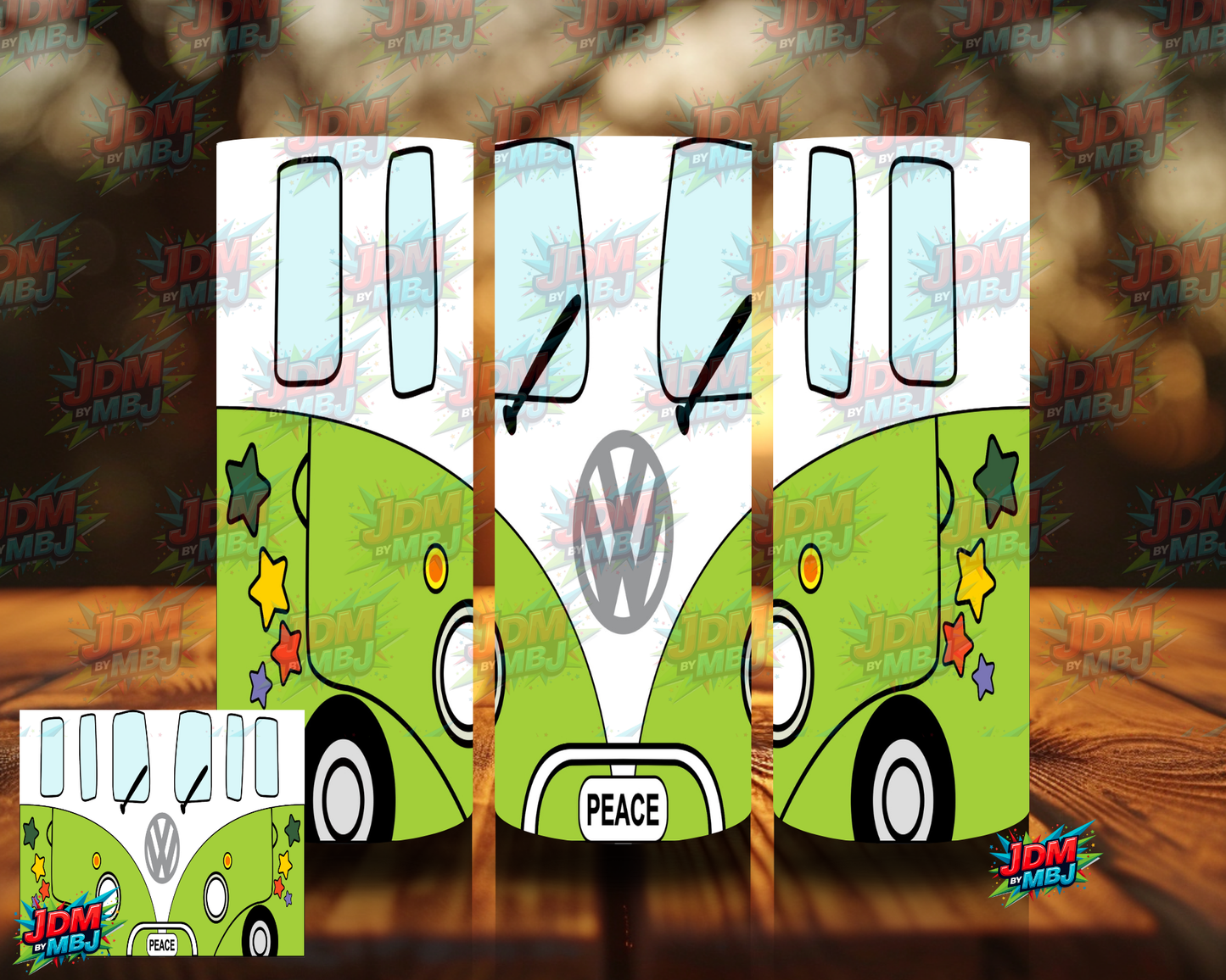 Inspired by VW Vans Sublimation Prints