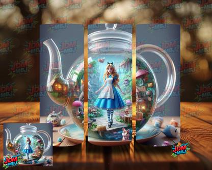 Inspired by Alice In Wonderland Sublimation Prints