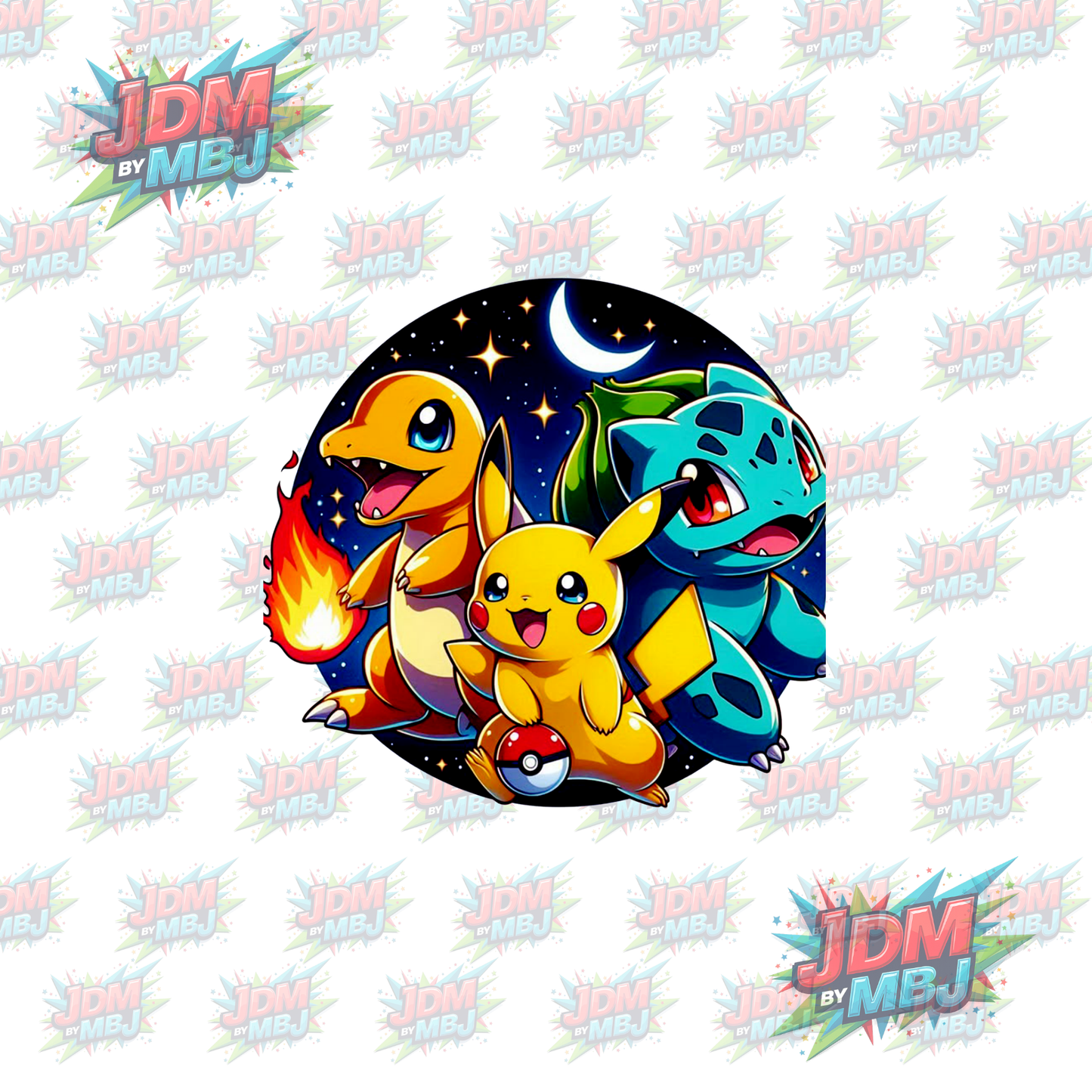 Iron On - Pokemon DTF