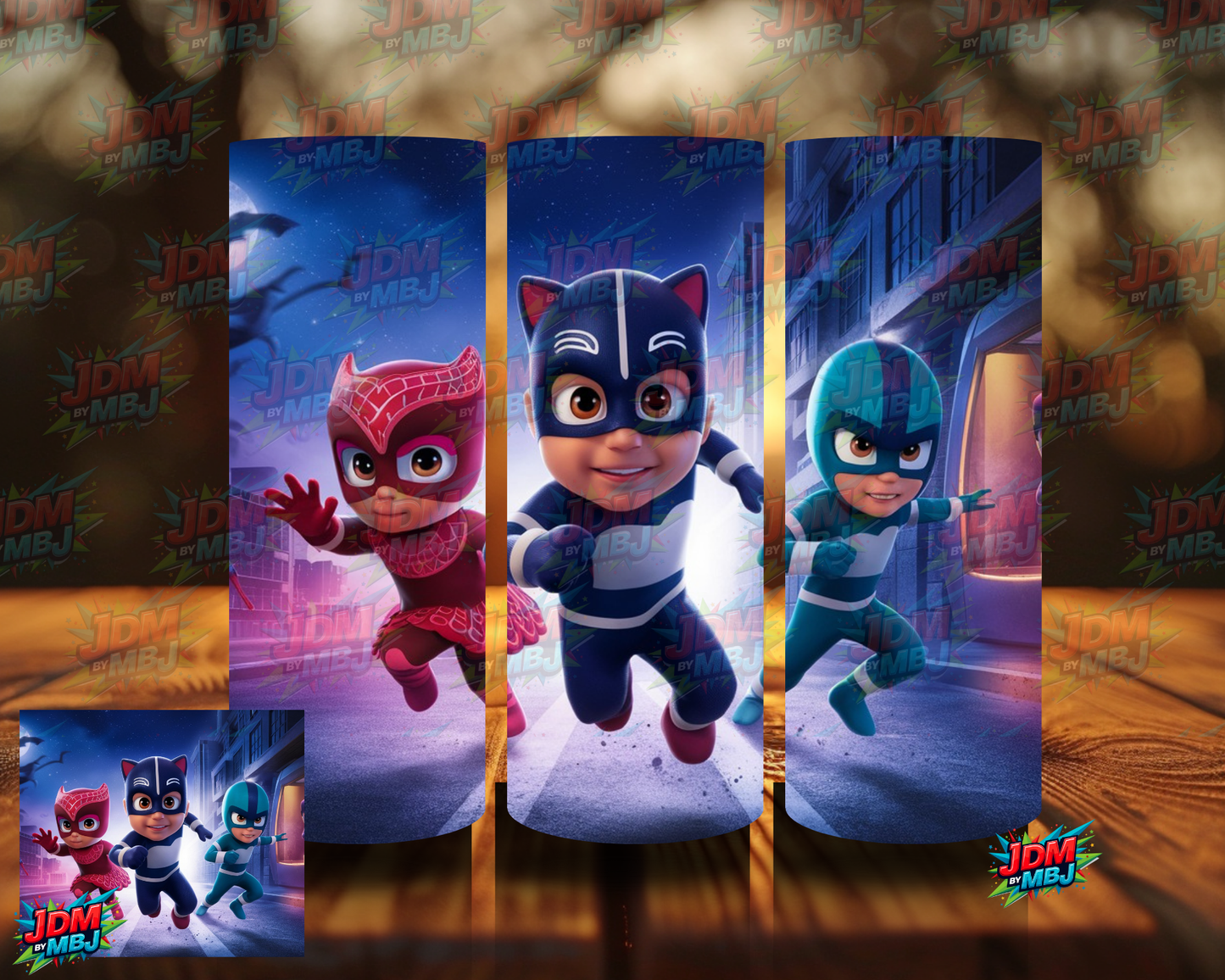 Inspired by PJ Mask Sublimation Prints